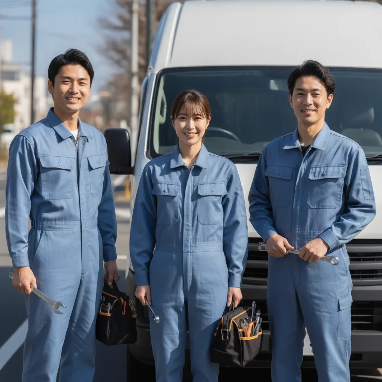 行田市での作業